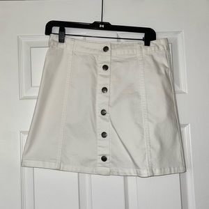 Takara skirt, stretchy denim. Size 7